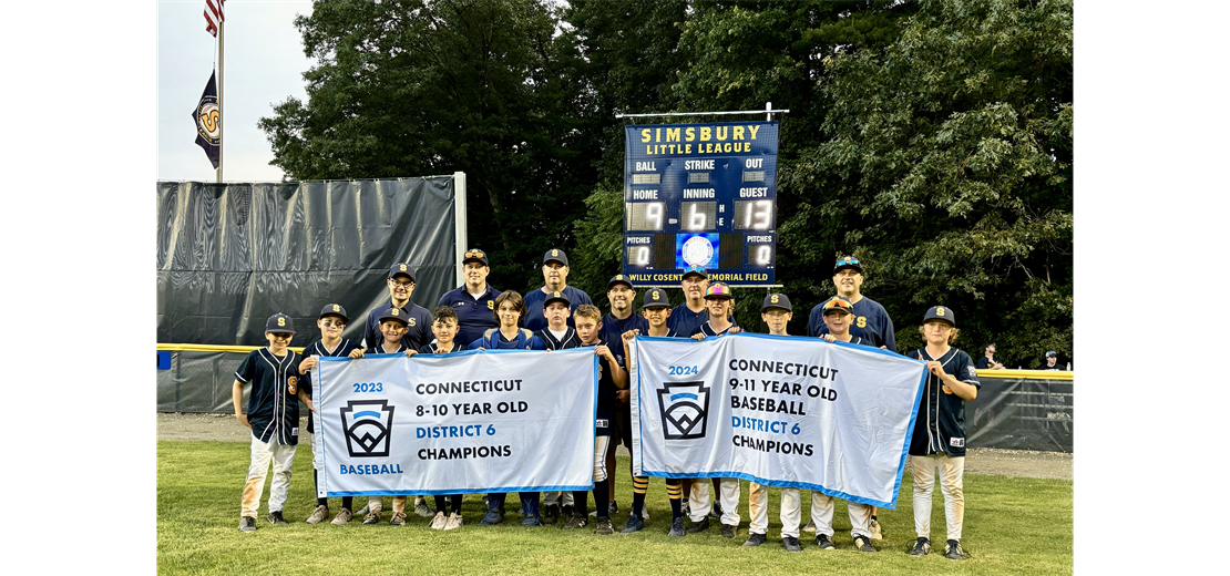 2024 11U District 6 Champions